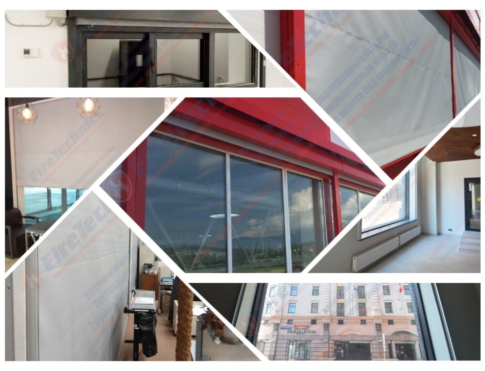 Противопожарные шторы на оконные проемы в Йошкар-Оле