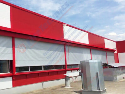 Противопожарные шторы FireTechnics на оконные проемы