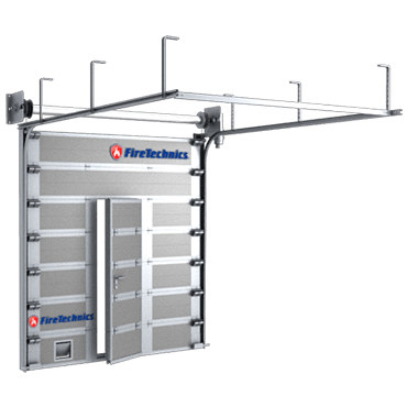 Автоматические противопожарные секционные ворота